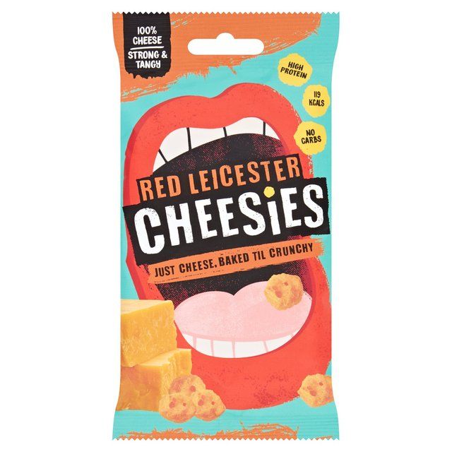 Cheesies Red Leicester Crunchy Popped Cheese   20g