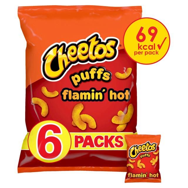 Cheetos Puffs Flamin' Hot Multipack Snacks