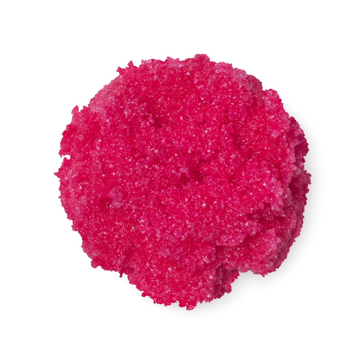 Cherry lip scrub with caster sugar and shea butter (British brand)