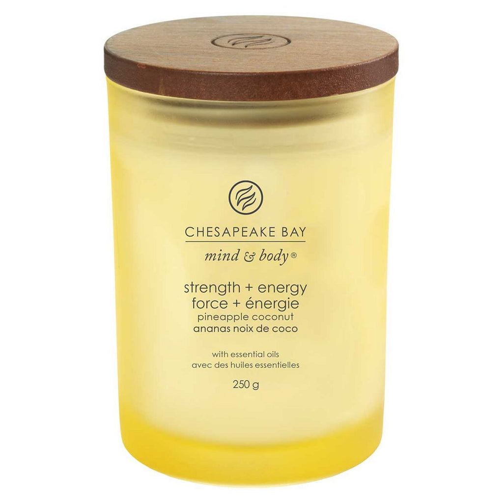 Chesapeake Bay Candle Medium Jar Strength & Energy