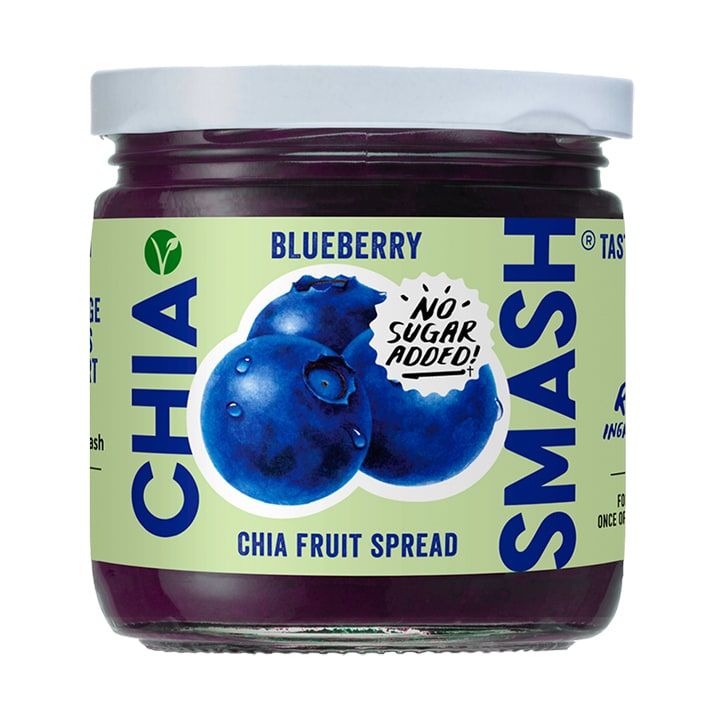 Chia Smash Strawberry Fruit Spread 227g Blueberry