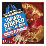 Chicago Town Takeaway Stuffed Crust Pepperoni Large Pizza   645g