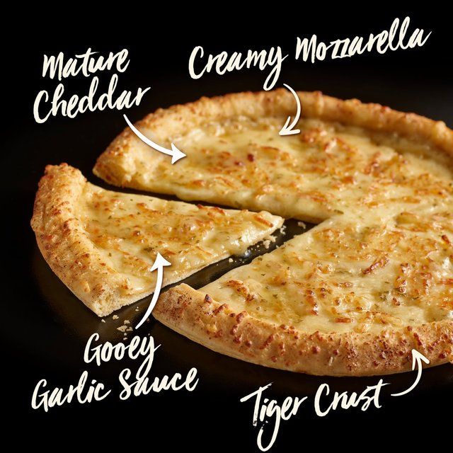 Chicago Town Tiger Crust Cheese Garlic Bread Pizza   258g