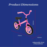Chicco balance bike Pink Arrow (British brand)