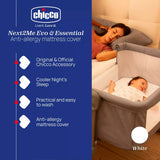 Chicco Next2Me hygienic terry mattress cover 50 x 83 cm, UK version