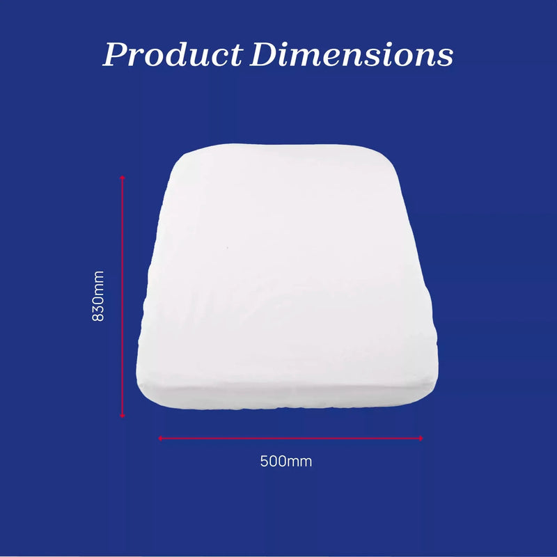 Chicco Next2Me hygienic terry mattress cover 50 x 83 cm, UK version