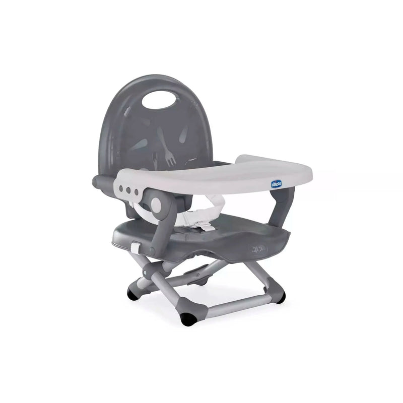 Chicco Pocket Snack booster seat dark grey portable highchair, UK version