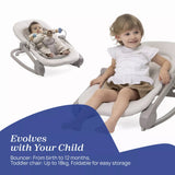 Chicco Magia baby rocker chair in Vanilla, UK version