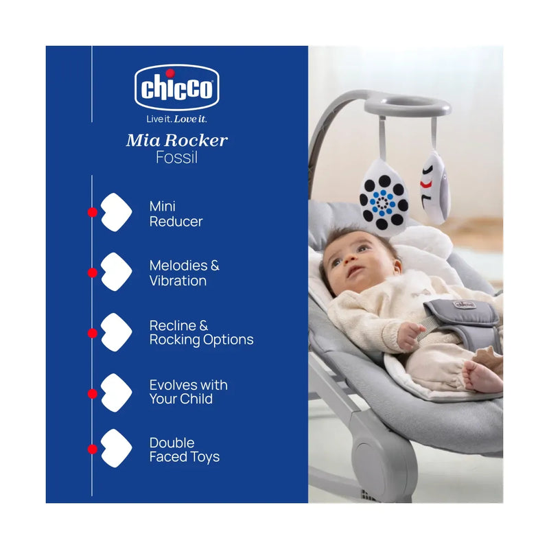 Chicco Mia Rocker Fossil baby rocker chair - British product