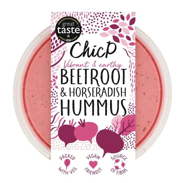 ChicP Beetroot &amp;amp; Horseradish Houmous   150g