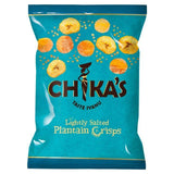 Chika's Snackpack Plantain Salted Crisps   35g