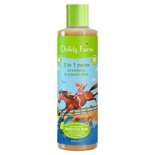 Childs Farm 3 In 1 Swim Strawberry &amp;amp; Organic Mint 250ml