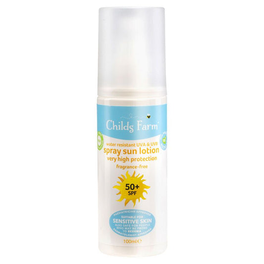 Childs Farm 50+ SPF Spray Sun Lotion