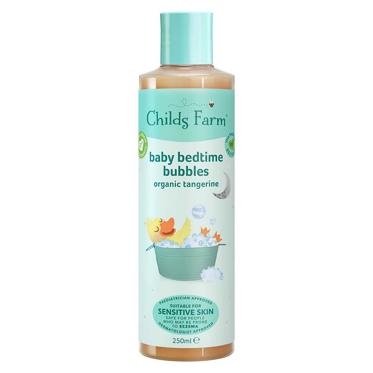 Childs Farm Baby Bedtime Bubbles Organic Tangerine 250ml