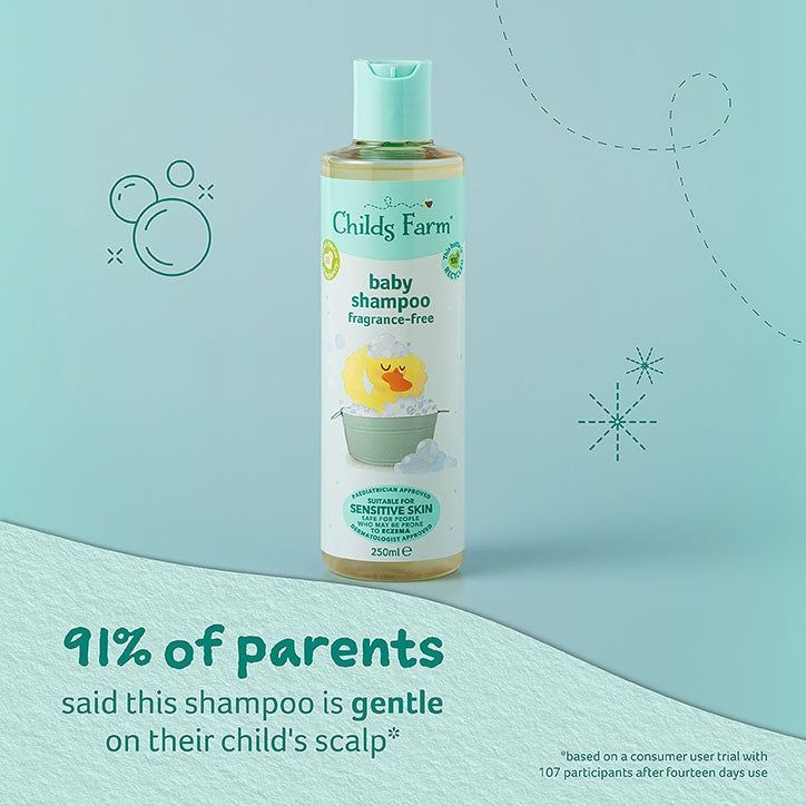 Childs Farm Baby Shampoo - Fragrance-free 250ml