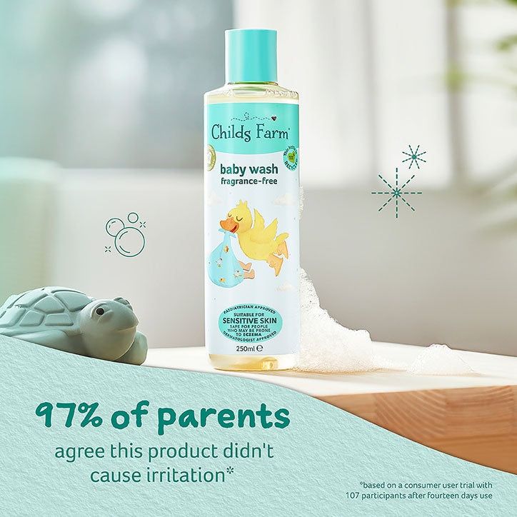 Childs Farm Baby Wash - Fragrance-free 250ml