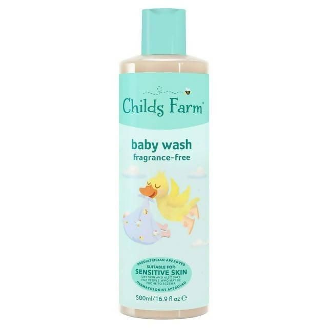 Childs Farm Baby Wash Fragrance Free 500ml