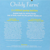 Childs Farm Hair &amp;amp; Body Wash, 2 x 500ml