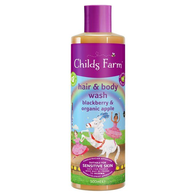 Childs Farm Kids Blackberry & Organic Apple Hair & Body Wash    500ml