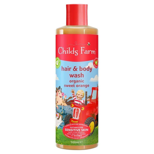 Childs Farm Kids Organic Sweet Orange Hair & Body Wash    500ml