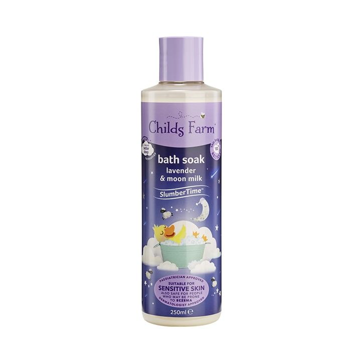 Childs Farm SlumberTime Bath Soak, Lavender & Moon Milk 250ml