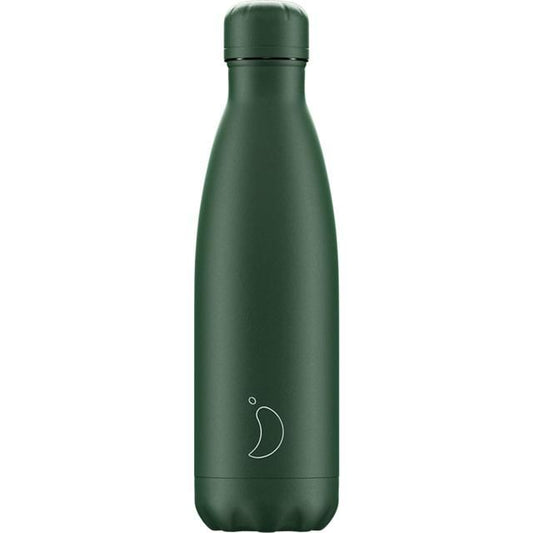 Chilly's 500ml Matte All Green Bottle