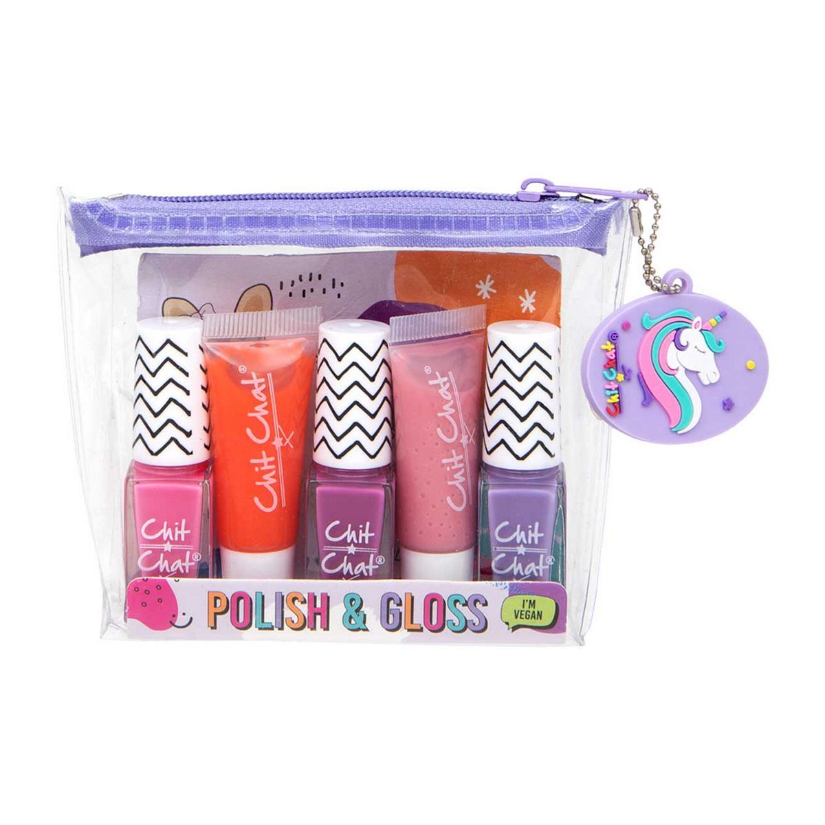 Chit Chat Polish &amp;amp; Gloss Cosmetic Gift Set