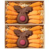 Choc on Choc Chocolate Carrots and Reindeer, 2 x 120g