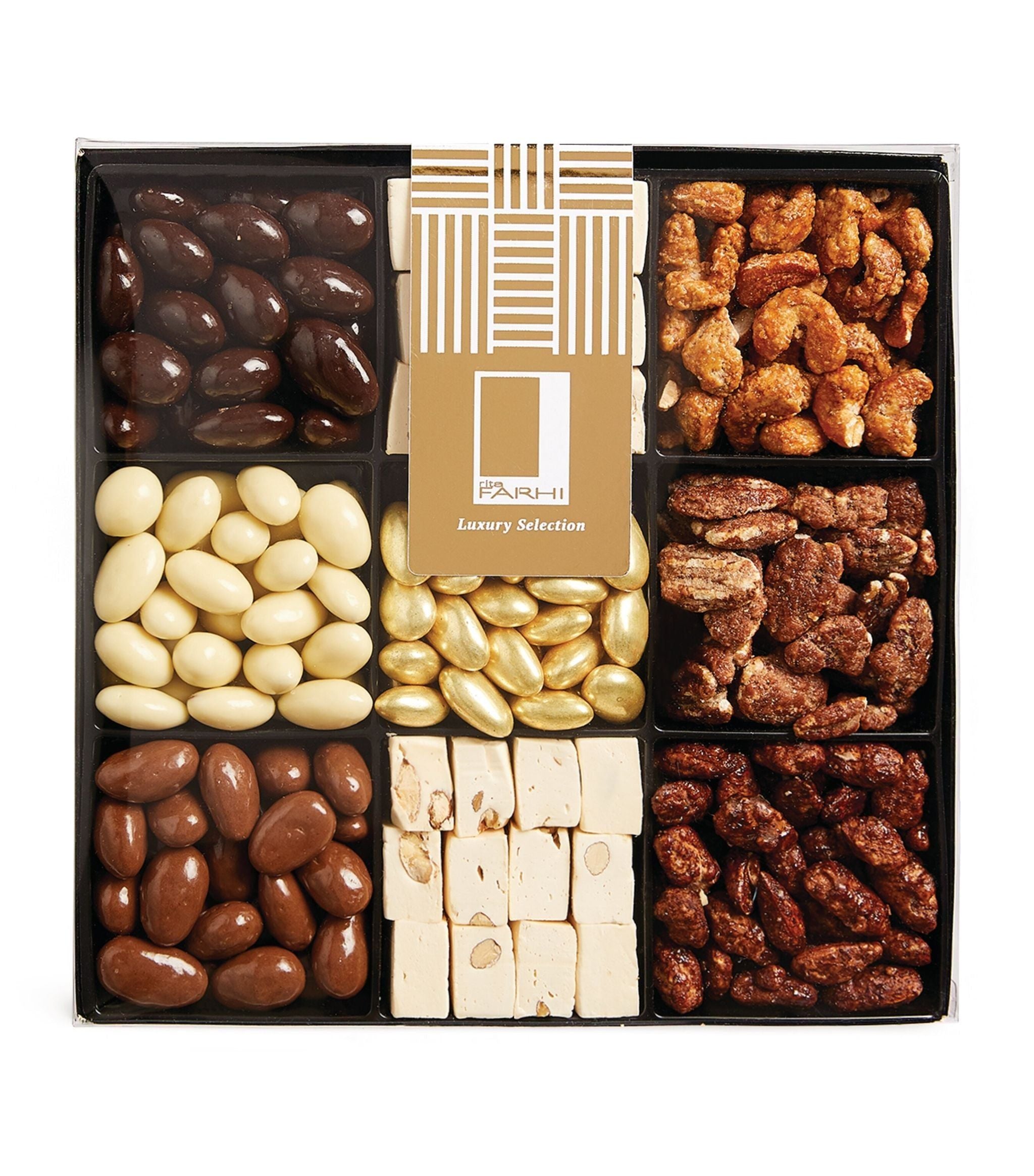 Chocolate, Almond and Nougat Selection Box (1.08kg)