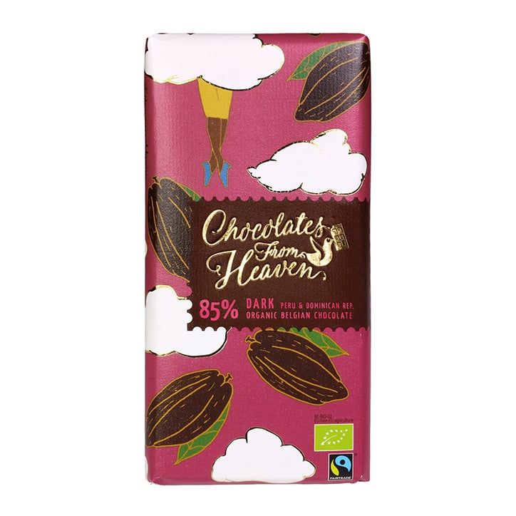 Chocolates from Heaven Dark 85% Peru &amp;amp; Dom 100g