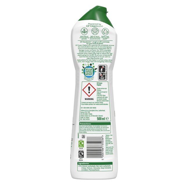 Cif Cream Cleaner Original    500ml