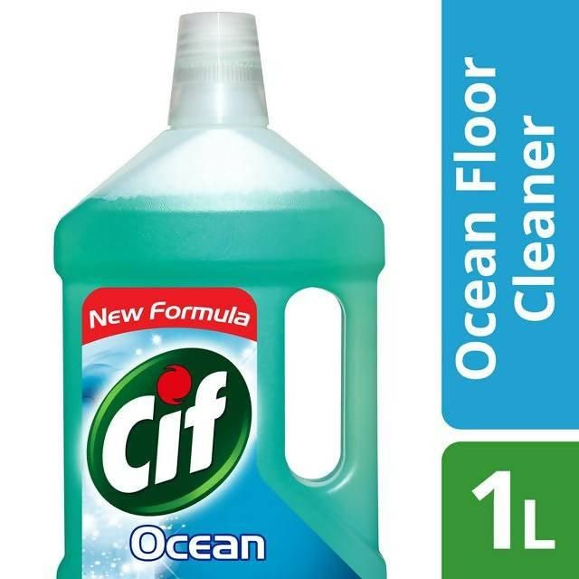 Cif Floor Cleaner, Ocean 950ml