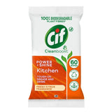 Cif Kitchen Cleaning Biodegradable Wipes Fresh Citrus