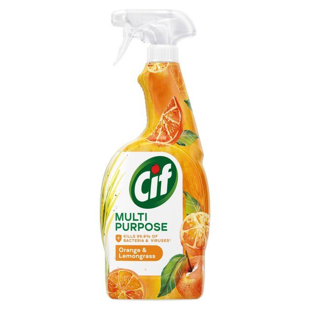 Cif Multipurpose Spray Orange &amp;amp; Lemongrass    750ml