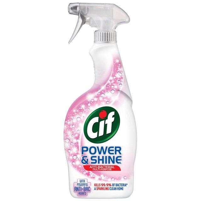 Cif Power &amp;amp; Shine Cleaner Spray Antibacterial