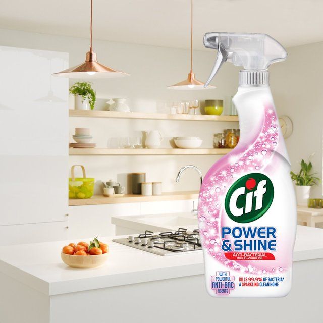 Cif Power &amp;amp; Shine Cleaner Spray Antibacterial