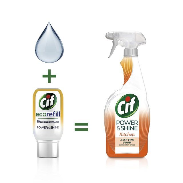 Cif Power &amp;amp; Shine Kitchen Spray ecorefill