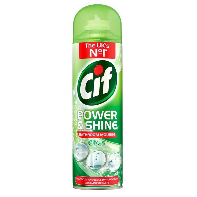 Cif Power & Shine Mousse Bathroom Cleaner Citrus