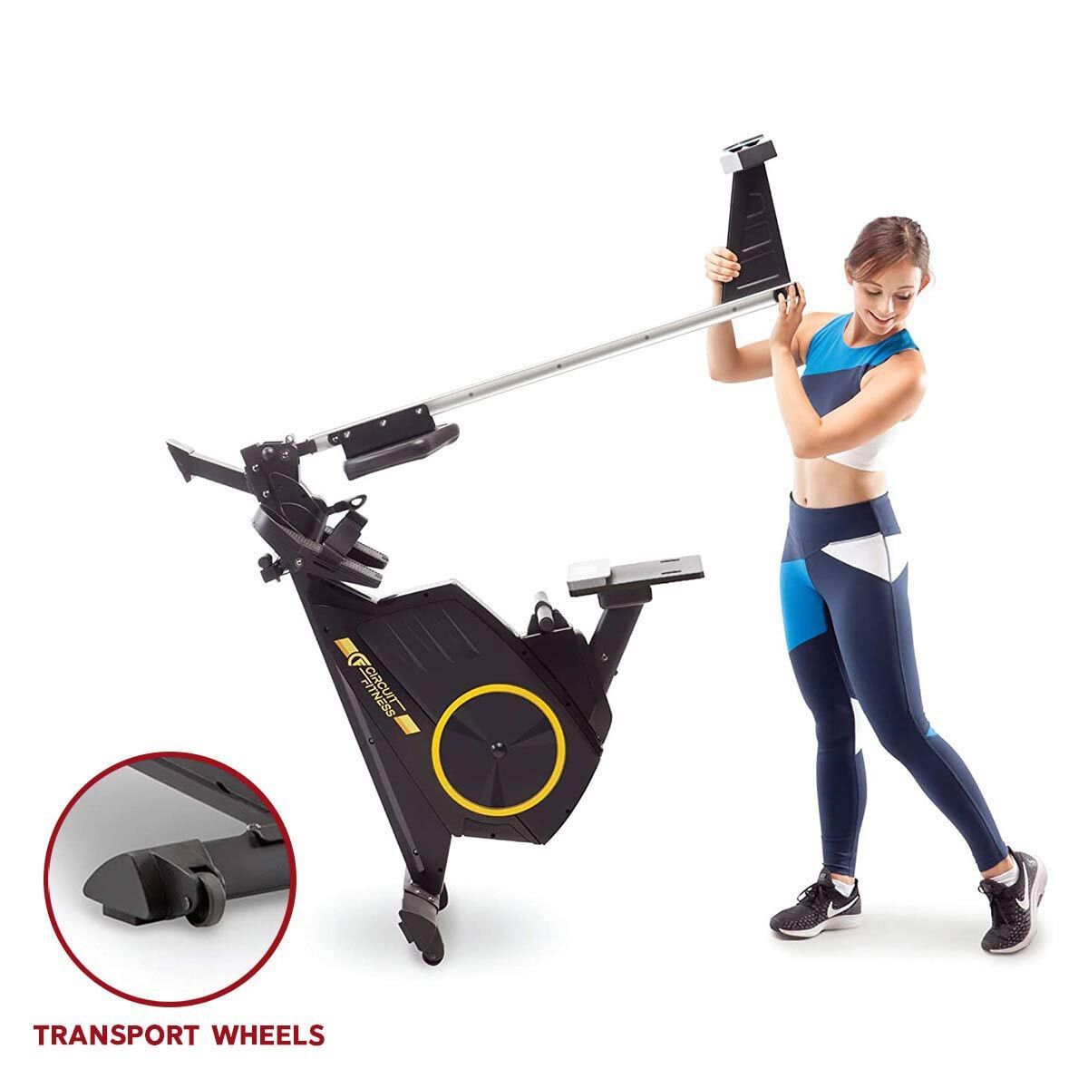 Circuit Fitness 986RW Deluxe Magnetic Folding Rowing Machine