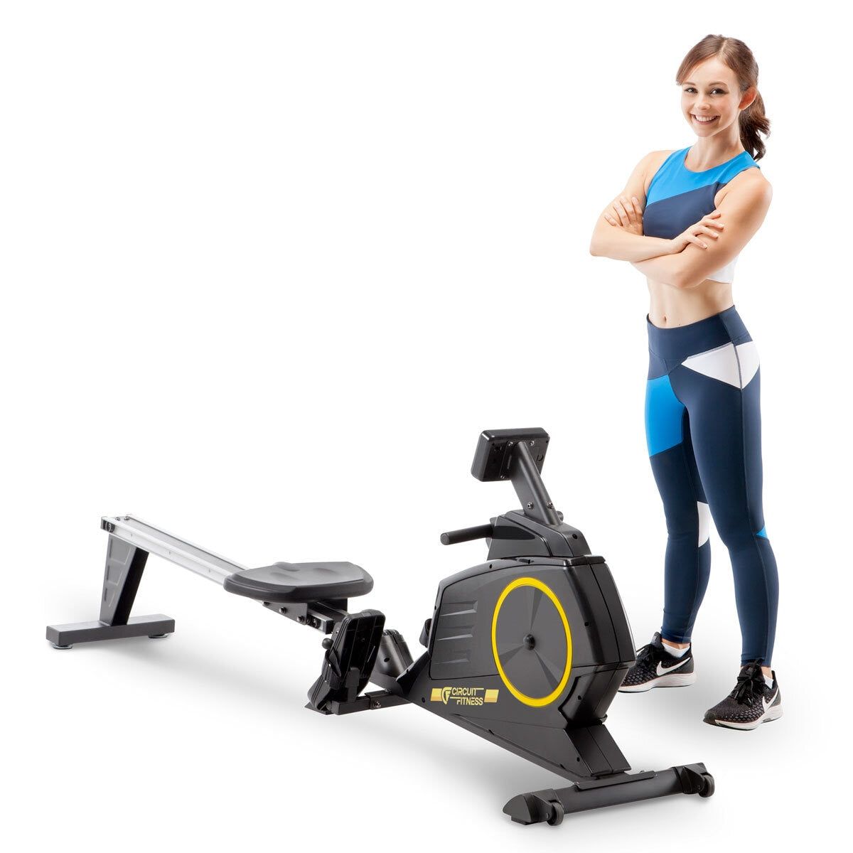 Circuit Fitness 986RW Deluxe Magnetic Folding Rowing Machine