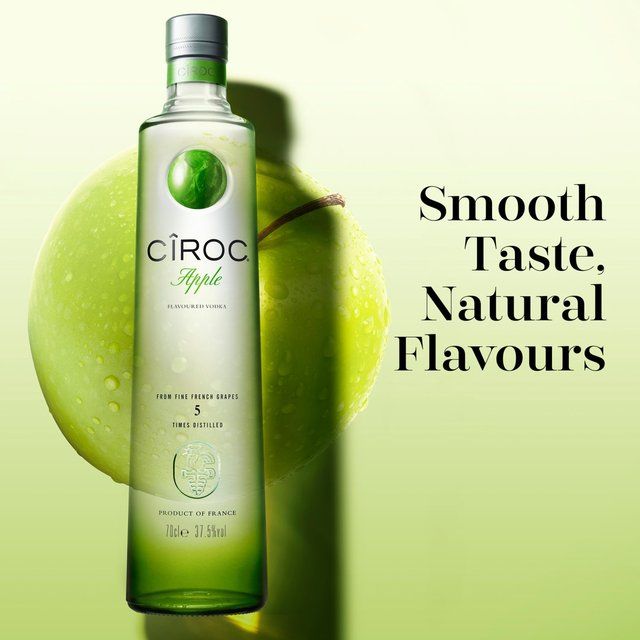 Ciroc Apple Flavoured Vodka   70cl