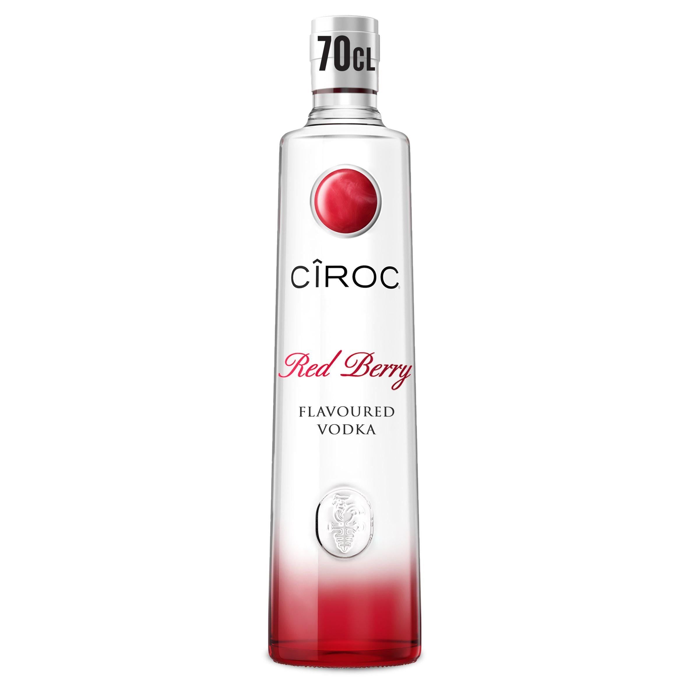 Ciroc Red Berry Flavoured Vodka 70cl