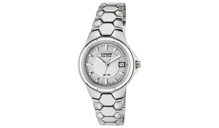 Citizen Ladies Eco-Drive Silver Tone Bracelet Watch