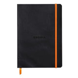 Clairefontaine Rhodiarama Softcover Notebook A5 Black