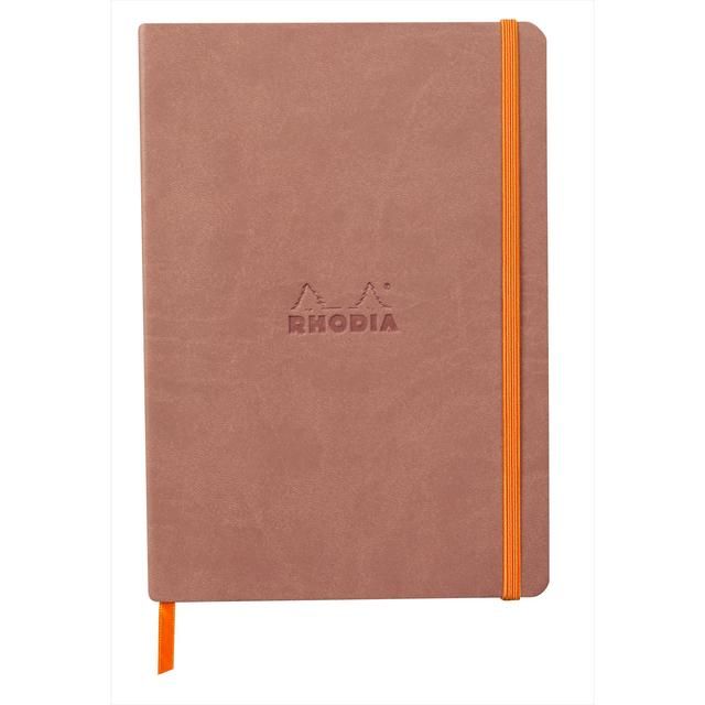 Clairefontaine Rhodiarama Softcover Notebook A5 Rosewood