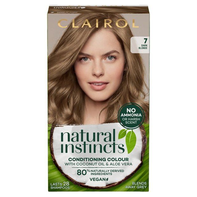 Clairol Natural Instincts Hair Dye 7 Dark Blonde