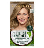 Clairol Natural Instincts Vegan No Ammonia No Parabens Semi-Permanent Hair Dye 8A Medium Cool Blonde 175ml