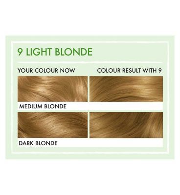 Clairol Natural Instincts Vegan No Ammonia No Parabens Semi-Permanent Hair Dye 9 Light Blonde 175ml