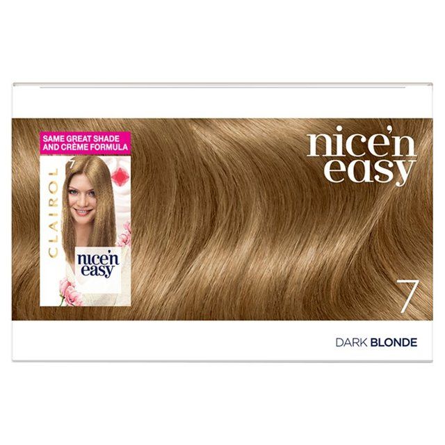 Clairol Nice'n Easy Hair Dye 7 Dark Blonde