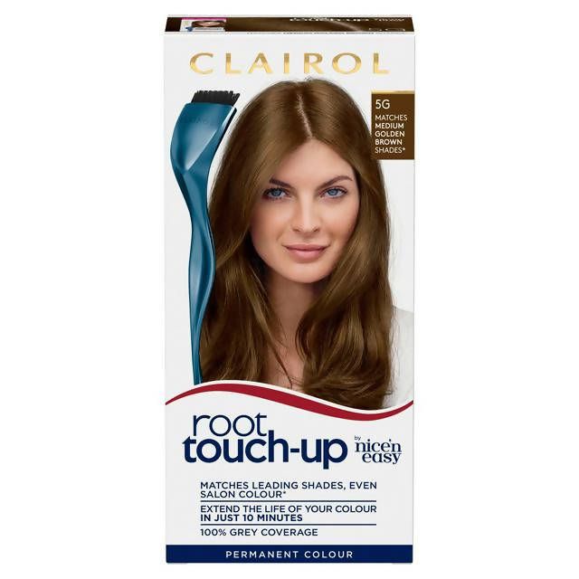 Clairol Root Touch-Up Hair Dye Medium Golden Brown 5G